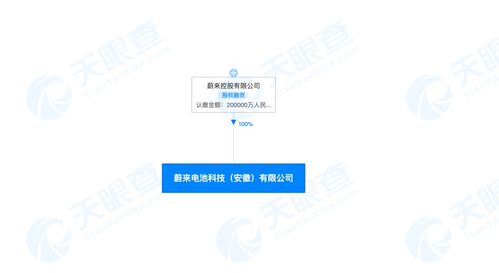蔚来斥资20亿成立电池科技公司 深化自研战略，布局全球技术进出口